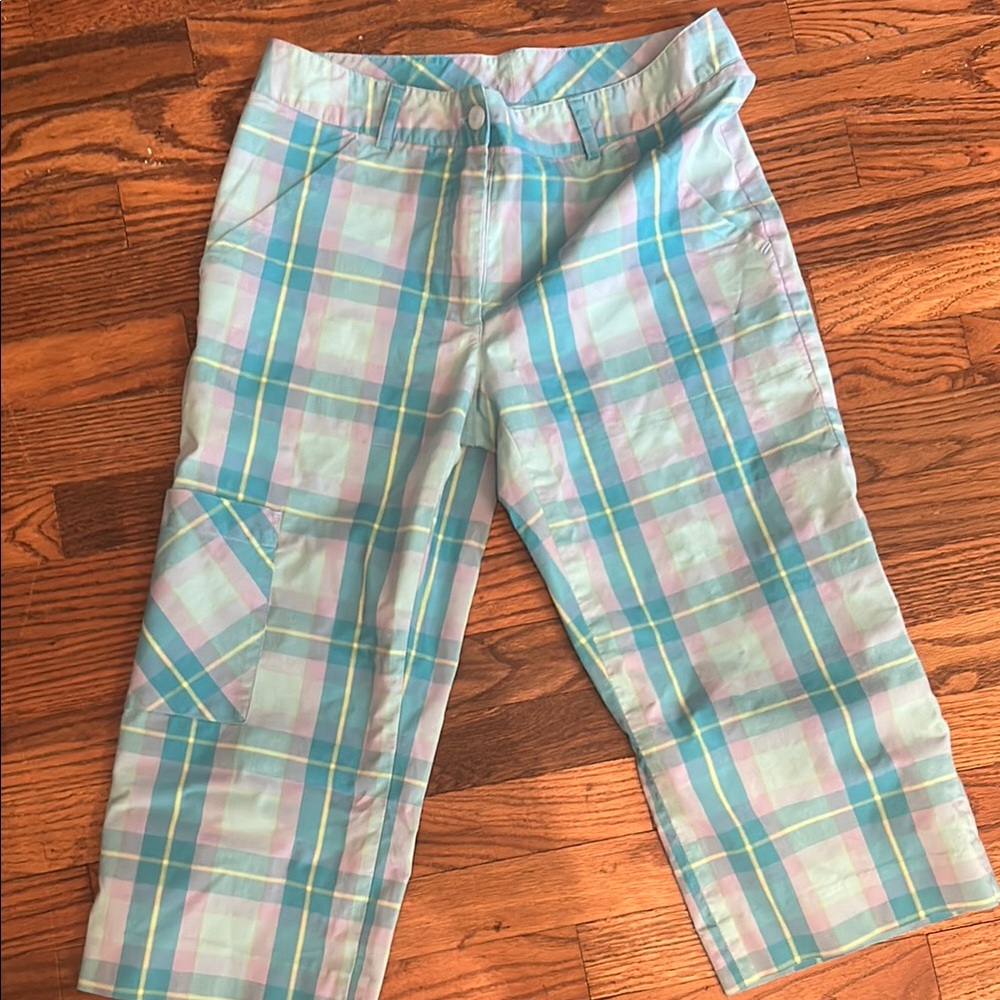 Lilly Pulitzer Pastel Plaid Pants
